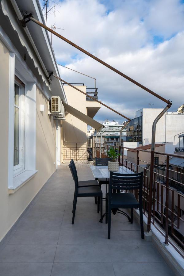 Appartamento Upscale Athens Luxury Penthouse Esterno foto