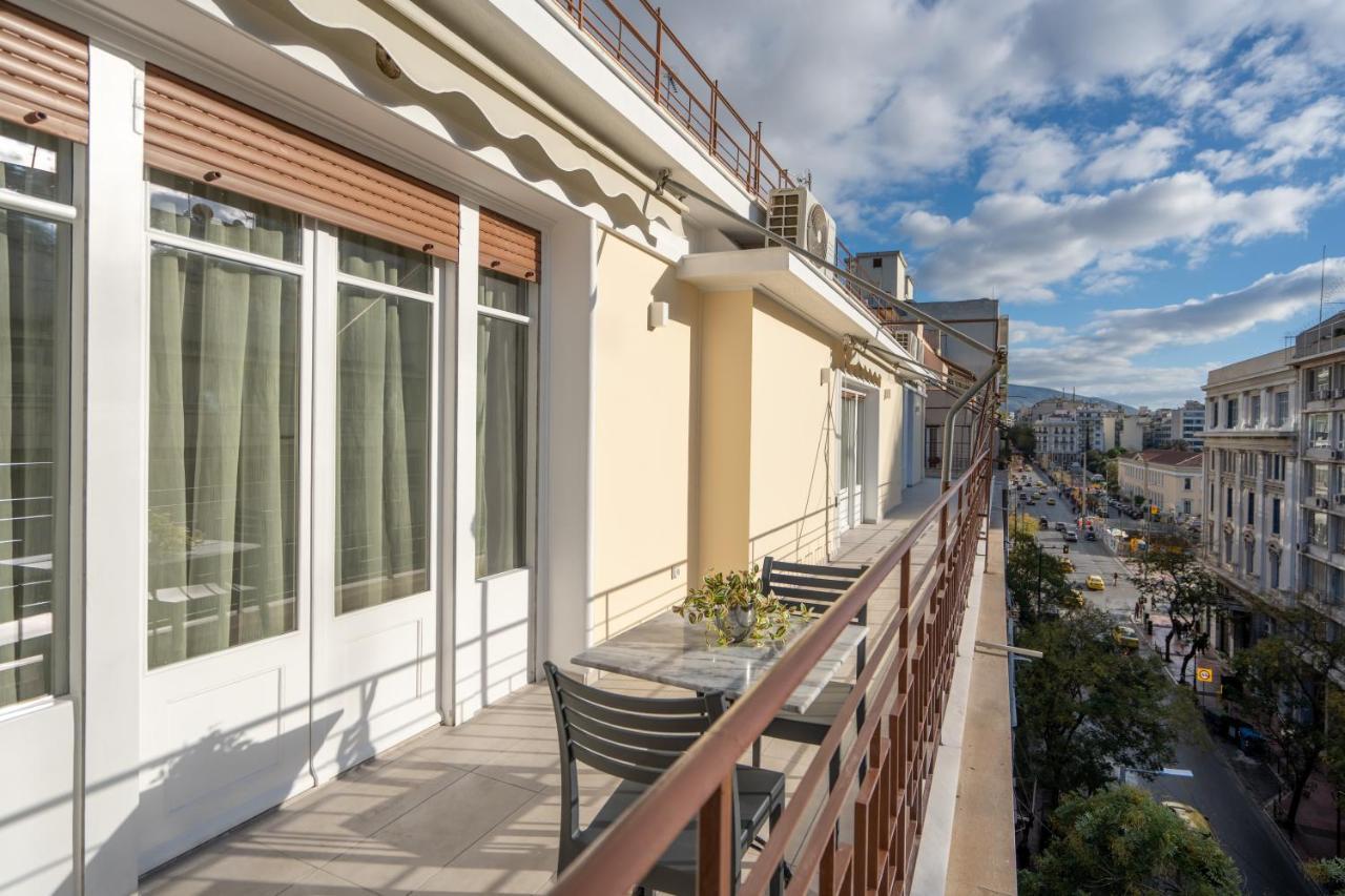 Appartamento Upscale Athens Luxury Penthouse Esterno foto